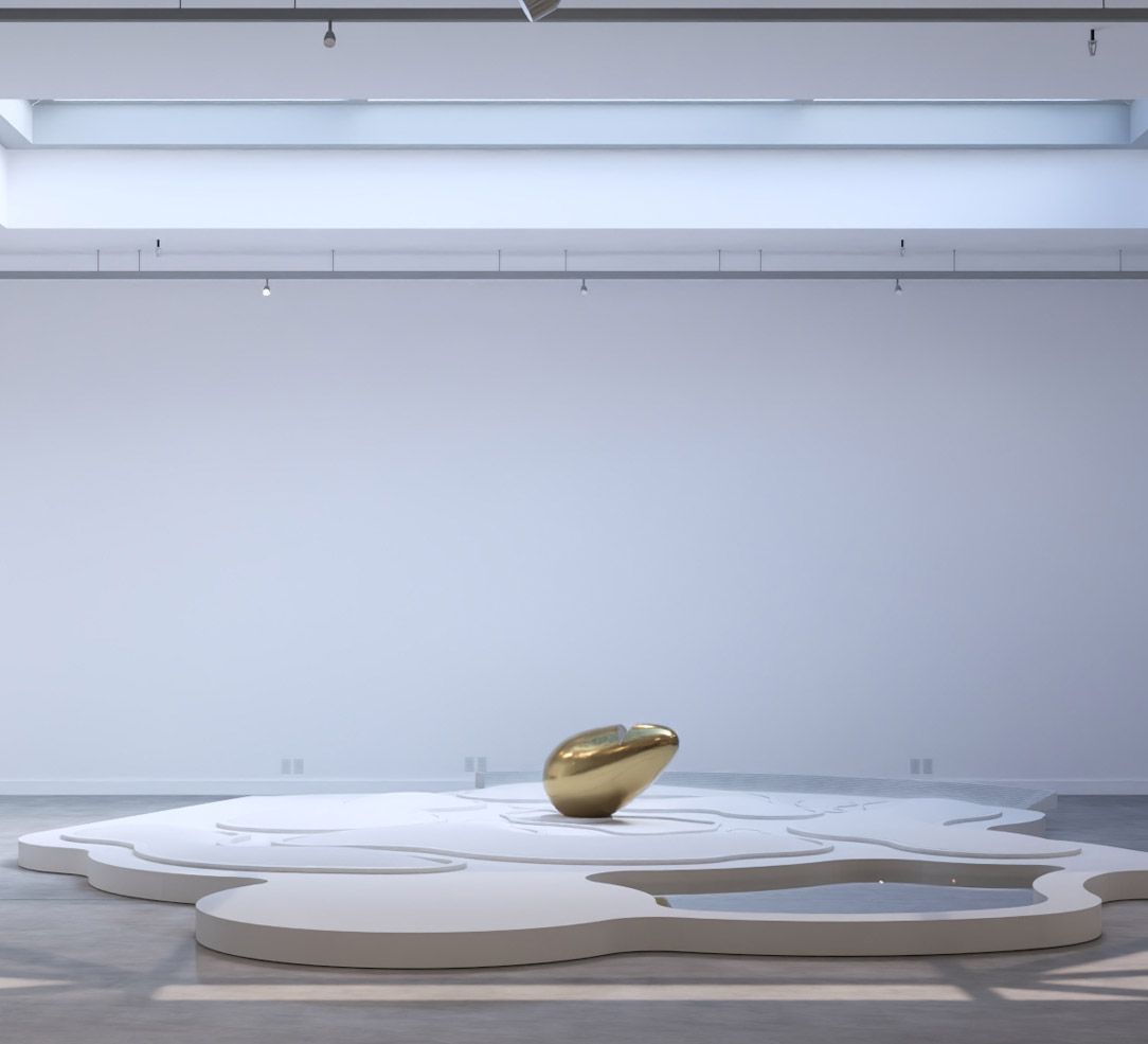 Sala di una galleria d'arte
