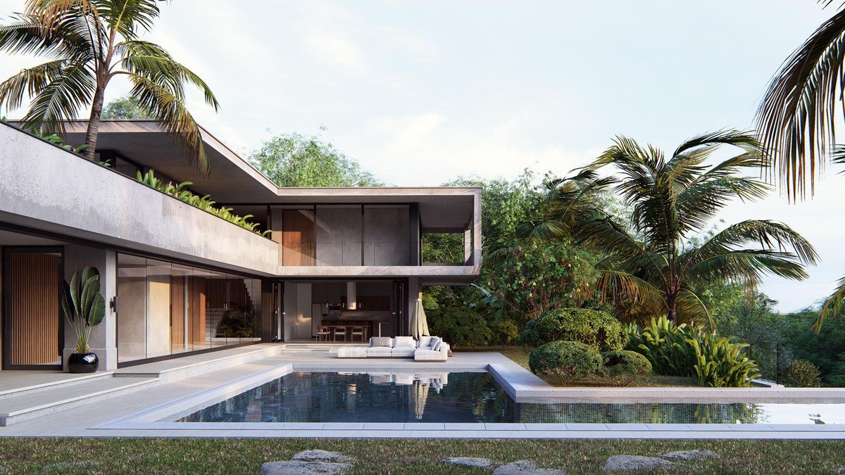 Villa tropicale — Lumion