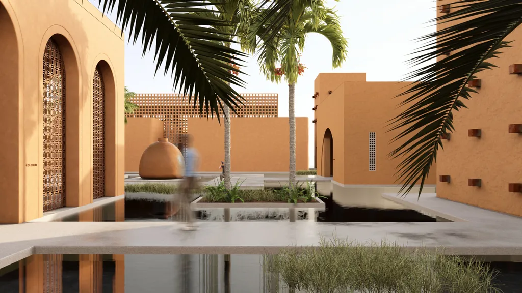 Pavilion Shot - Progetto di tesi di Ryan Saidi realizzato con Lumion 2024